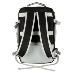 Rucsac de calatorie pentru avion impermeabil cablu USB 45x16x28cm negru