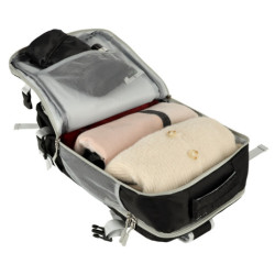 Rucsac de calatorie pentru avion impermeabil cablu USB 45x16x28cm negru
