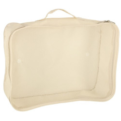 Organizatori portbagaj set de călătorie 8 piese accesorii depozitare haine impermeabile genti machiaj gentuță pantofi bej