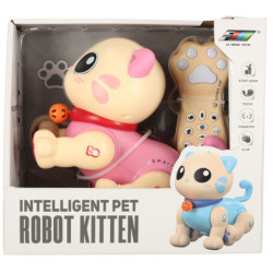 Pisică interactivă cu telecomandă RC robot sare cântă