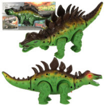 Dinozaur RC Stegosaurus telecomandă merge luminos dans
