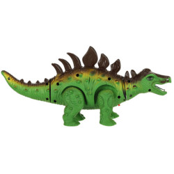 Dinozaur RC Stegosaurus telecomandă merge luminos dans