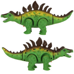Dinozaur RC Stegosaurus telecomandă merge luminos dans