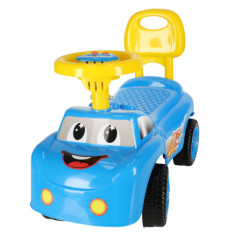 Zornăitoare amuzantă auto cu claxon albastră