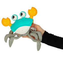 Crab interactiv cu sunet culoare verde