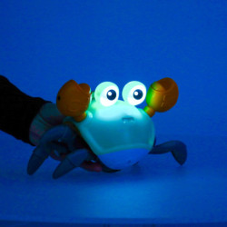 Crab interactiv cu sunet culoare verde