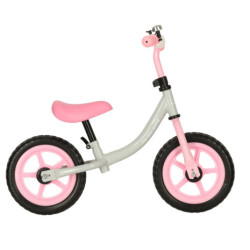 Triciclu Fix Balance bicicletă cross-country alb-roz