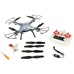 Dron RC Syma X5HW 2,4GHz Wi-Fi cameră albastru