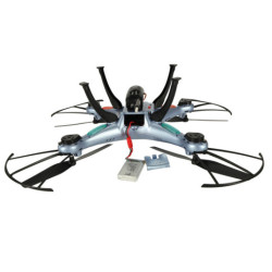 Dron RC Syma X5HW 2,4GHz Wi-Fi cameră albastru