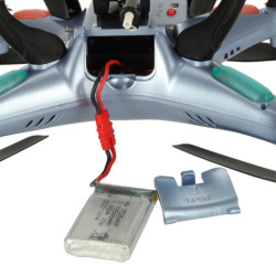 Dron RC Syma X5HW 2,4GHz Wi-Fi cameră albastru