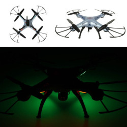 Dron RC Syma X5HW 2,4GHz Wi-Fi cameră albastru