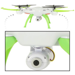 Syma X5HW 2.4GHz dron RC cu cameră Wi-Fi alb