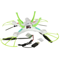 Syma X5HW 2.4GHz dron RC cu cameră Wi-Fi alb