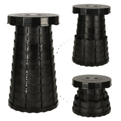 Scaun pliant pliant negru
