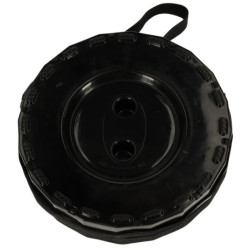 Scaun pliant pliant negru