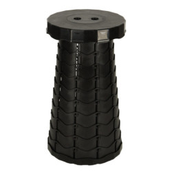 Scaun pliant pliant negru
