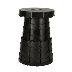 Scaun pliant pliant negru