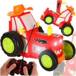 Tractor RC cu telecomandă tractor săltăreț dansator cu sunet