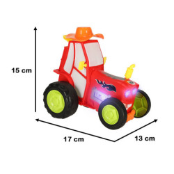 Tractor RC cu telecomandă tractor săltăreț dansator cu sunet