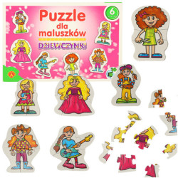 ALEXANDER Puzzle pentru copii mici - fete