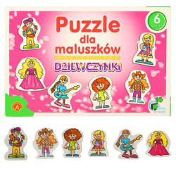ALEXANDER Puzzle pentru copii mici - fete