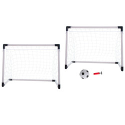 Poartă de fotbal pentru copii 2în1 185x120x70cm