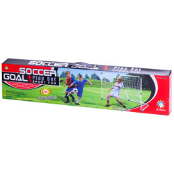 Poartă de fotbal pentru copii 2în1 185x120x70cm