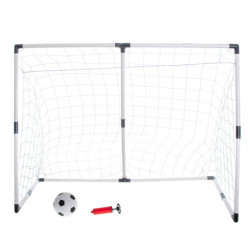Poarta de fotbal pentru copii 2in1 143x110x70cm