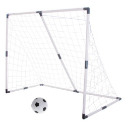 Poarta de fotbal pentru copii 2in1 143x110x70cm