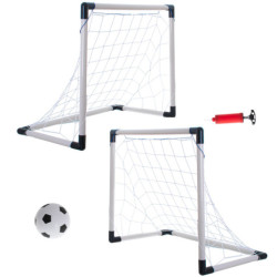 Poarta de fotbal pentru copii 2in1 143x110x70cm