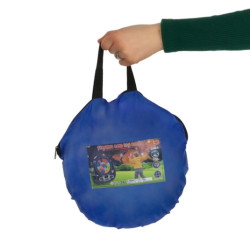Joc darts reversibil cu velcro - săgeți, mingi, pungi 21 buc.