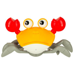 Crab interactiv cu sunet galben