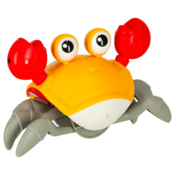 Crab interactiv cu sunet galben
