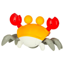 Crab interactiv cu sunet galben