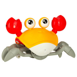 Crab interactiv cu sunet galben