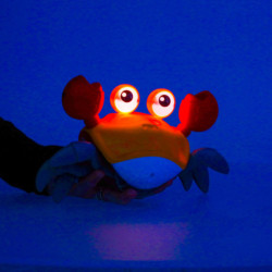 Crab interactiv cu sunet galben
