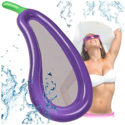 Saltea de plasă gonflabilă mov 240cm
