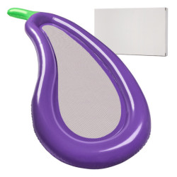 Saltea de plasă gonflabilă mov 240cm