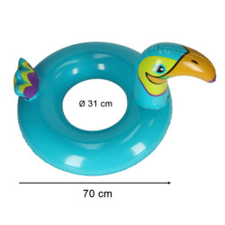 Inelul plutitor gonflabil pentru copii Toucan 70cm