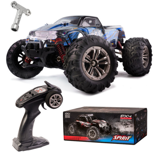 Mașină RC Q901 fără perii 1:16 2.4G 4CH 52km/h albastru