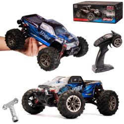 Mașină RC Q901 fără perii 1:16 2.4G 4CH 52km/h albastru