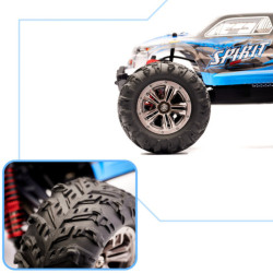 Mașină RC Q901 fără perii 1:16 2.4G 4CH 52km/h albastru