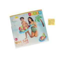 INTEX 59570 ponton de înot pentru copii țestoasă pe roți