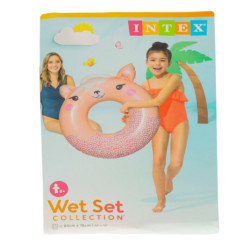 INTEX 59266 Roată de înot animal roz 6+