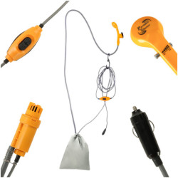 Duș de călătorie duș de camping portabil covoraș 12v