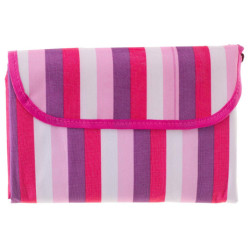 Saltea plaja Patura de picnic plaja 200x200cm roz