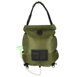 Duș de camping solar 20L XXL cu termometru