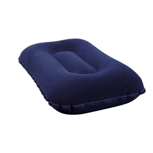 BESTWAY 67121 Pernă de călătorie gonflabilă din velur albastru naval