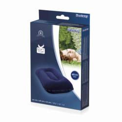 BESTWAY 67121 Pernă de călătorie gonflabilă din velur albastru naval