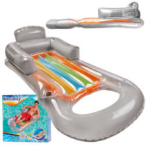 BESTWAY 43028 Fotoliu gonflabil cu saltea gri